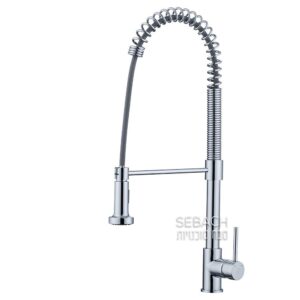 ברז קפיץ גבוה נשלף למטבח