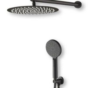 סט 5 חלקים למקלחת - ראש גשם ומזלף