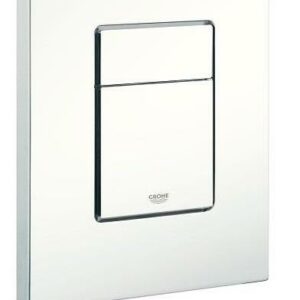 לחצן מרובע בגימור לבן למיכל גרואה