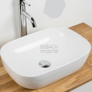 כיור מונח מלבני