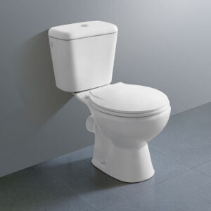 אסלה מונובלוק בטכנולוגיית רימלס סט קומפלט כולל מושב ומנגנון