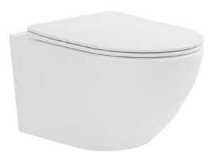 אסלה תלויה ומיכל הדחה גיבריט